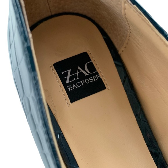 ZAC ZAC POSEN Nayeli Loafer Flat Prussian Blue 6.5 NWT - Picture 8 of 13
